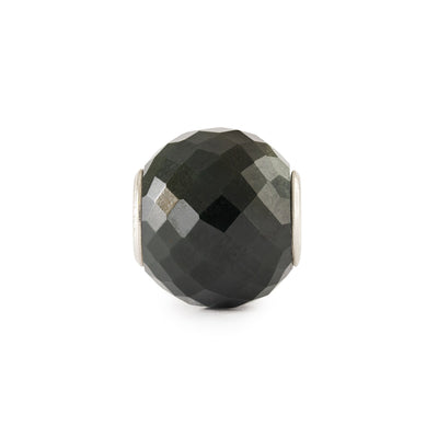 Calcédoine Verte Ronde à Facettes